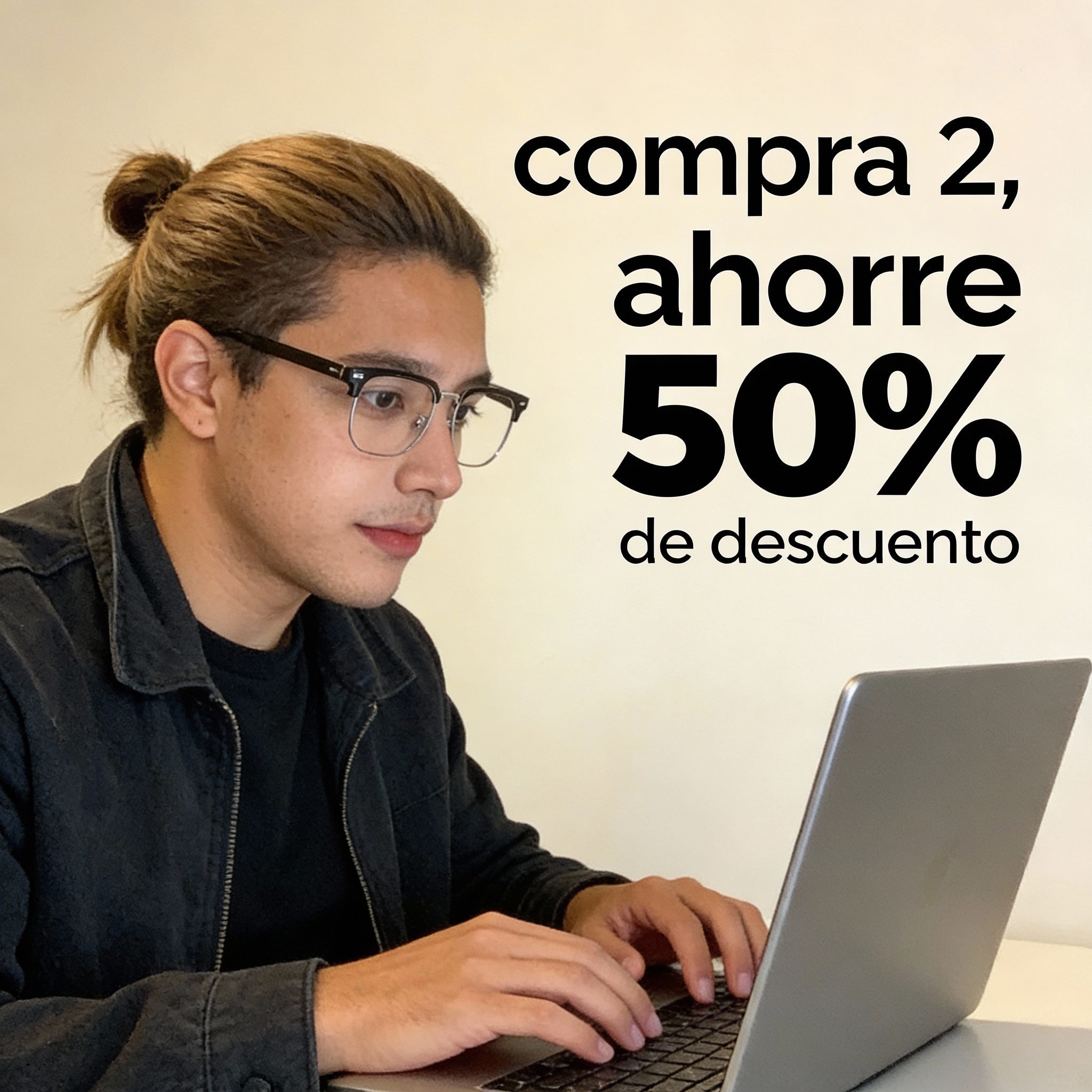 2×1 Vintage Gafas de lectura y anti luz azul