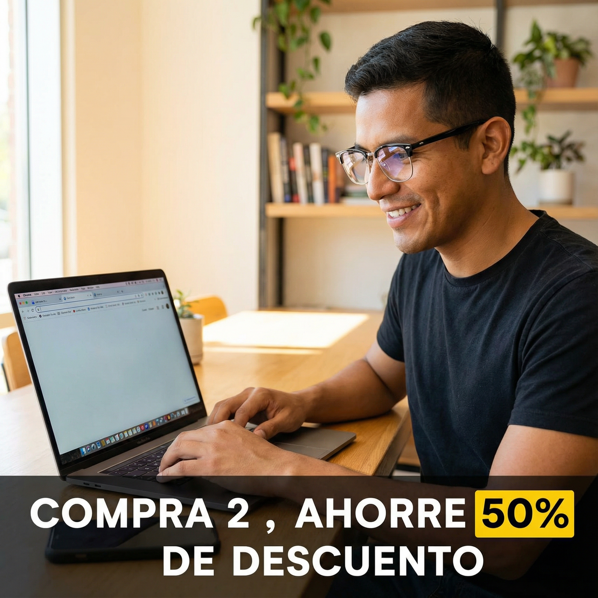 2×1 Vintage Gafas de lectura y anti luz azul