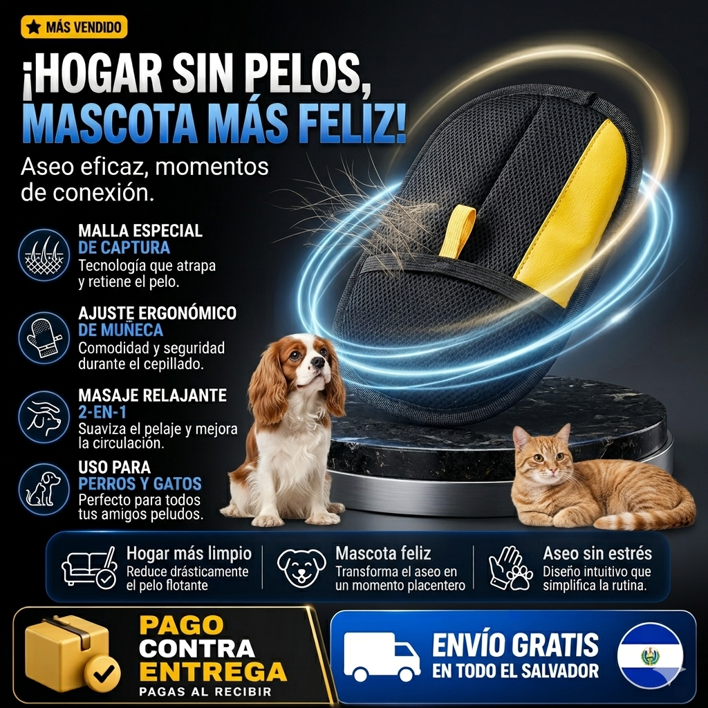 Guante de Fijación Total y Masaje Profundo