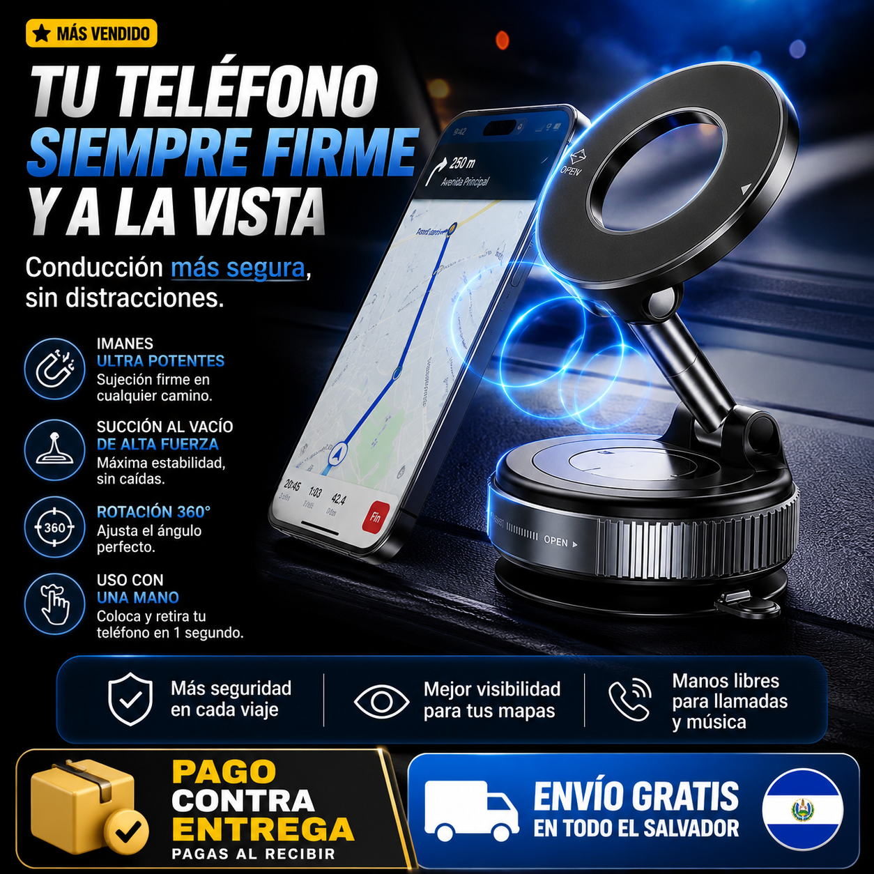 FijaMóvil 360™ Tu teléfono siempre firme y a la vista