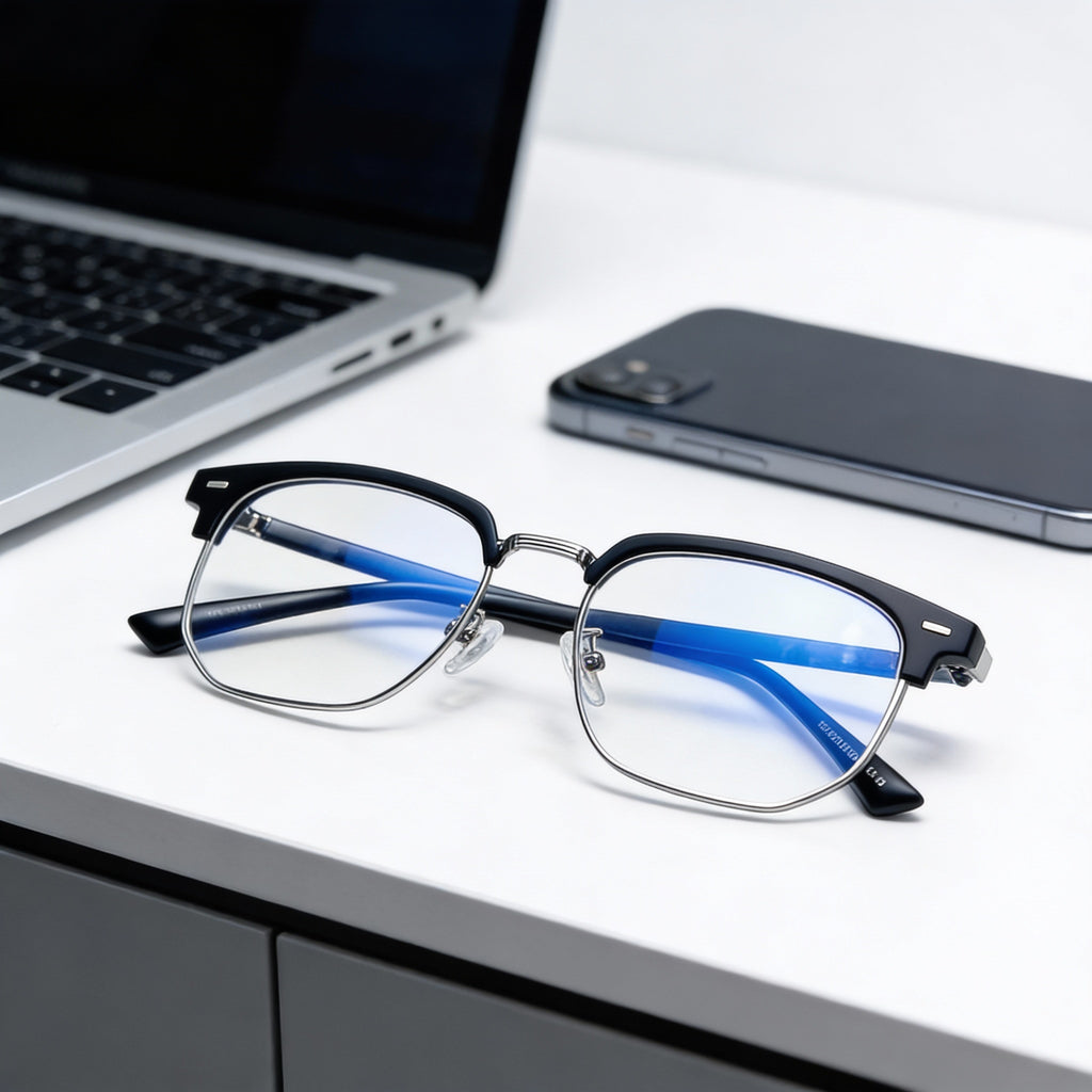 2×1 Vintage Gafas de lectura y anti luz azul